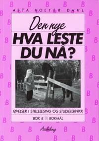 Den nye Hva leste du nå?; bok B