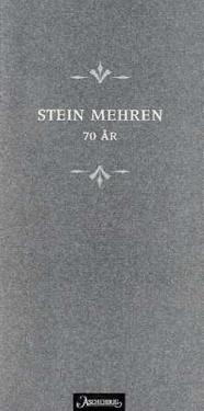 Taler til Stein Mehren på 70 års dagen