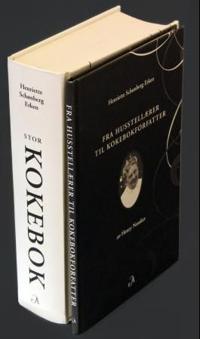 Stor kokebok for større og mindre husholdninger; koking, bakning, syltning, råsyltning, vinlegning, slaktning, hermetikk, sykekost og dietkost, menyer, anretning
