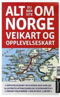 Alt du bør vite om Norge; veikart og opplevelseskart