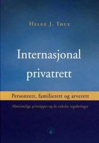 Internasjonal privatrett; personrett, familierett og arverett