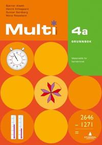 Multi 4a, 2. utgave; grunnbok
