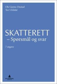 Skatterett; spørsmål og svar
