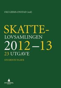 Skattelovsamlingen 2012/13; studentutgave