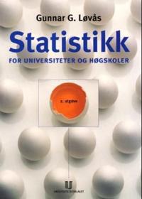 Statistikk; for universiteter og høgskoler
