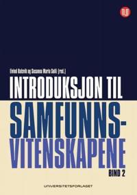 Introduksjon til samfunnsvitenskapene; bind 2