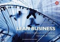 Lean business; forretningsplanlegging - trinn for trinn