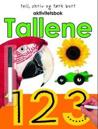 Tallene. Aktivitetsbok. Skriv, tegn og tørk bort. 1 hefte og 1 tusj