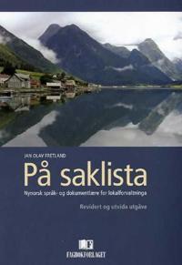 På saklista; nynorsk språk- og dokumentlære for lokalforvaltninga