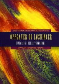 Innføring i bedriftsøkonomi; oppgaver og løsninger