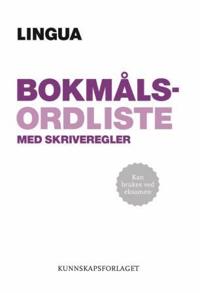 Lingua; bokmålsordliste med skriveregler