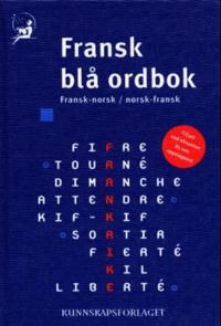 Fransk blå ordbok; fransk-norsk, norsk-fransk