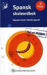 Spansk skoleordbok; spansk-norsk, norsk-spansk