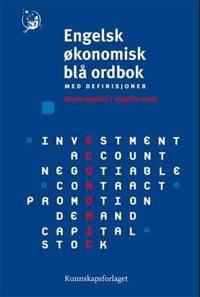 Engelsk økonomisk blå ordbok; norsk-engelsk, engelsk-norsk