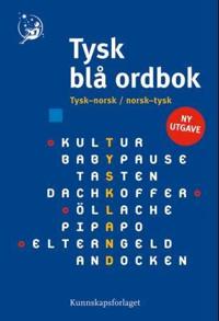 Tysk blå ordbok; tysk-norsk, norsk-tysk