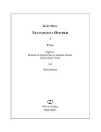 Bustadnavn i Østfold 7; Tune