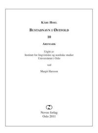 Bustadnavn i Østfold 10; Aremark