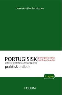Portugisisk-norsk, norsk-portugisisk praktisk ordbok; ordforråd brukt i Portugal, Brasil og Afrika
