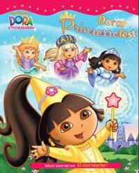 Doras prinsessefest; dekorer sidene med over 65 klistremerker!