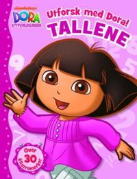 Utforsk med Dora! Tallene. Med klistremerker