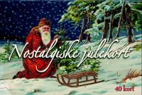 Nostalgiske julekort. Pakke á 40 stk