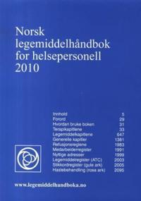 Norsk legemiddelhåndbok for helsepersonell 2010