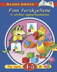 Finn forskjellene; vi utvikler oppmerksomheten