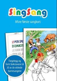 SingSang tegnebok. Mine første sangkort. 30 sanger