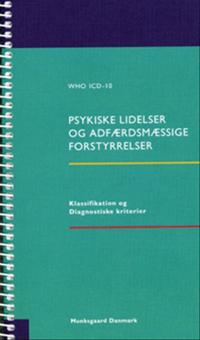 WHO ICD-10 - Psykiske lidelser og adfærdsmæssige forstyrrelser
