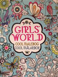 Girl's World Cool målarbok