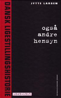 Også andre hensyn