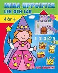 Mina uppgifter - Lek och lär 4 år + (röd)