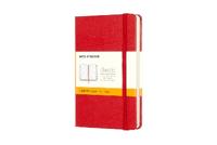 Classic Red Notebook Ruled Pocket