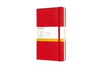 Moleskine Red Ruled Notebook Large