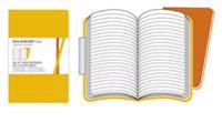Moleskine Volant Ruled Extra Small Orange Yellow Notebooks
