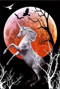 Gothic Unicorn Pocket Notebook