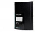 2014 Moleskine Extra Large Weekly Notebook 12 Months Soft