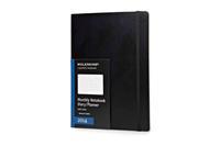 2014 Moleskine Extra Large Monthly Notebook 12 Month Soft