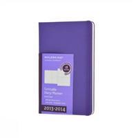 Moleskine Purple Pocket Weekly Turntable Notebook 18 Months Hard