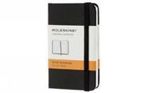 Moleskine Classic Hard Cover Mini Ruled Notebook - Black (2.5 X 4)