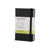 Moleskine Classic Hard Cover Mini Plain Notebook - Black (2.5 X 4)