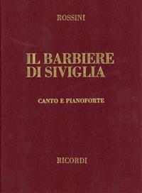 Il Barbiere Di Siviglia: Canto E Pianoforte