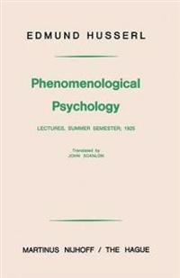 Phenomenological Psychology
