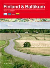 Finland och Baltikum 1:1,5 milj