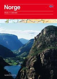 Norge Karta - 1:1,5milj