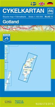 Cykelkartan Blad 11 Gotland - 1:100000