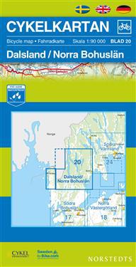 Cykelkartan Blad 20 Dalsland/Norra Bohuslän - 1:90000