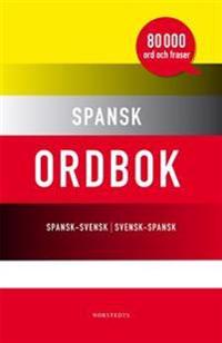 Spansk ordbok : spansk-svensk / svensk-spansk : [80 000 ord och fraser]