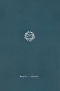 Svenska Akademiens Handlingar 42, 2011 - Från 1986. Fyrtioandra delen 2011