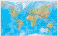 Världen väggkarta Norstedts 1:30 milj i tub - 1:30 milj